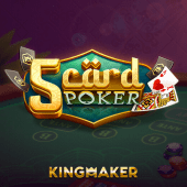 5 Card Poker tile art on tableplus 2