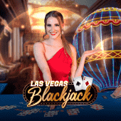 Las Vegas Blackjack live casino tile art on tableplus 2